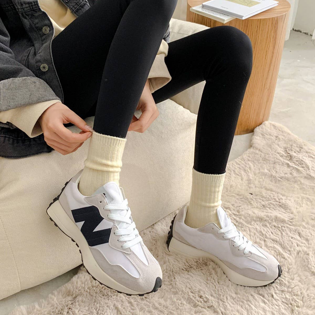 WINTER OUTDOOR ALL-MATCH PILE SOCKS