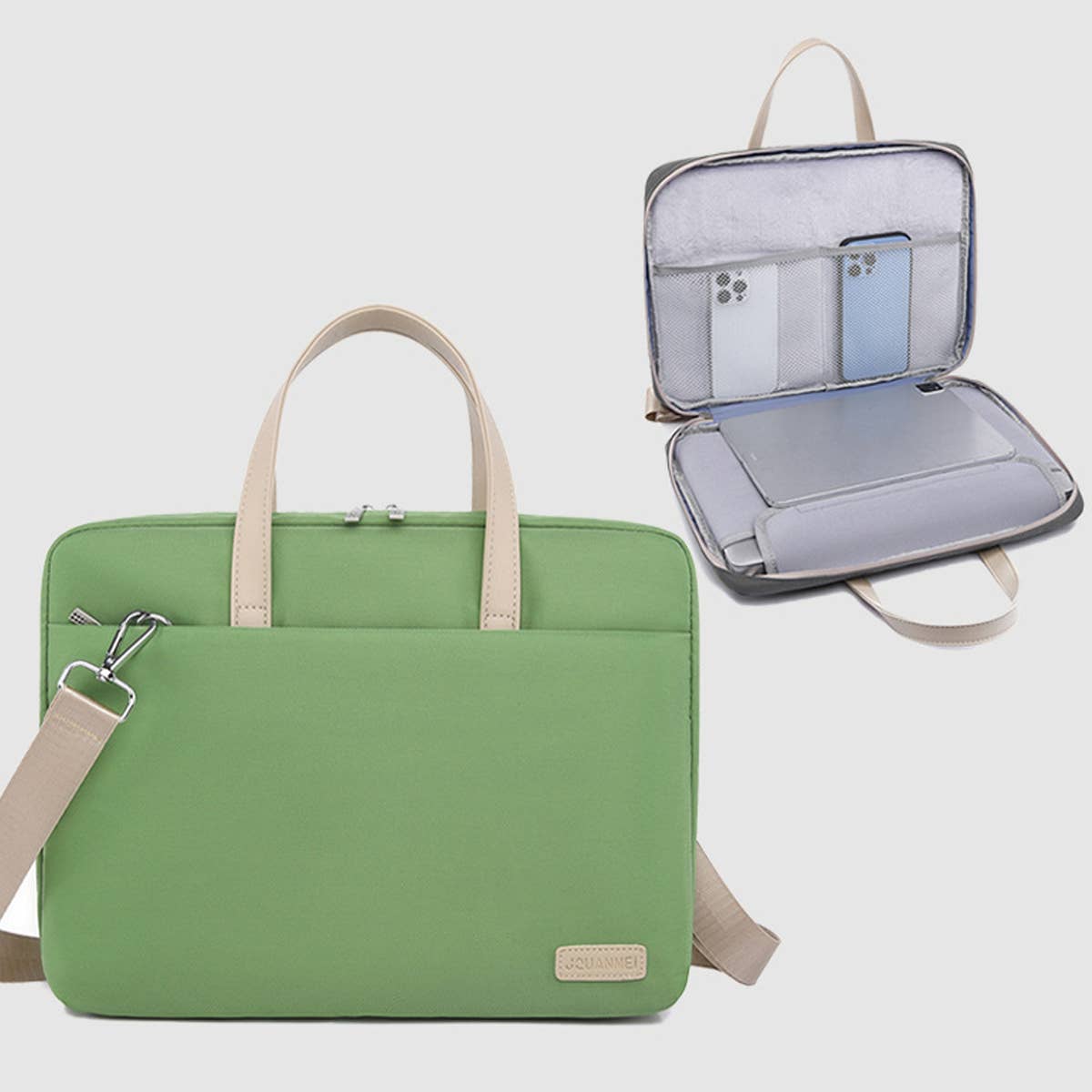 SHOULDER 16 INCH PORTABLE BRIEFCASE LAPTOP BAG_CWAB2170