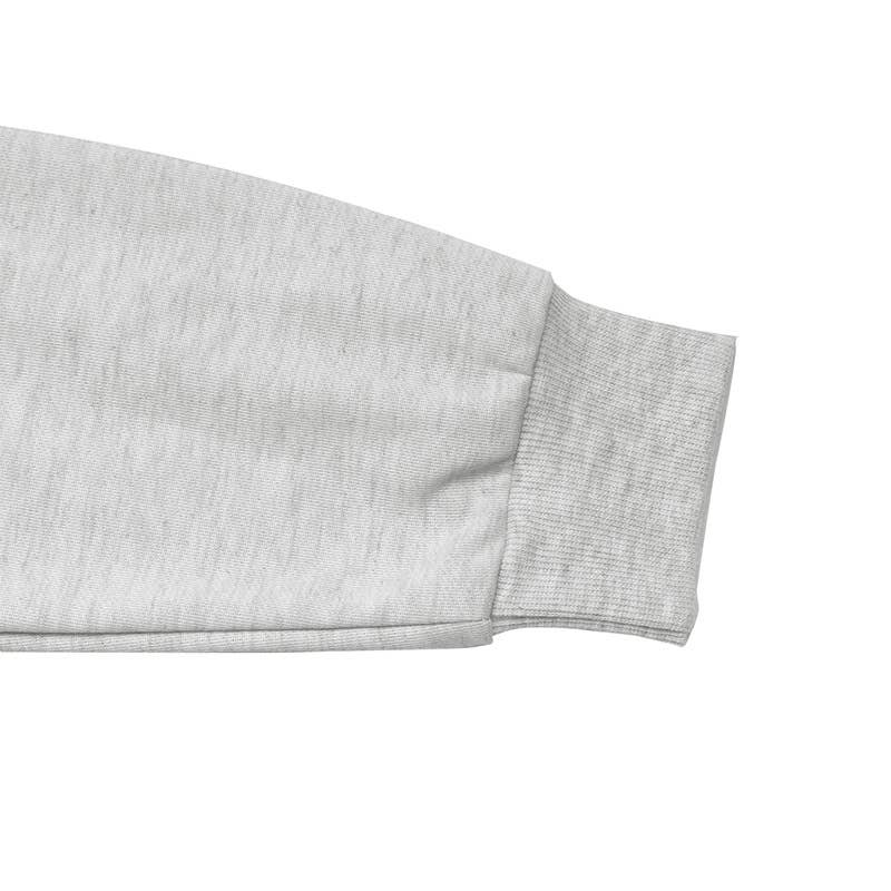 Round-neck,color-blocking loose pullover hoodie