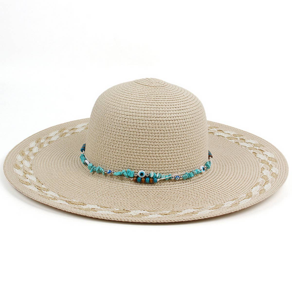 2024 NEW STYLE LACE STITCHING STRAW HAT_CWAH1203
