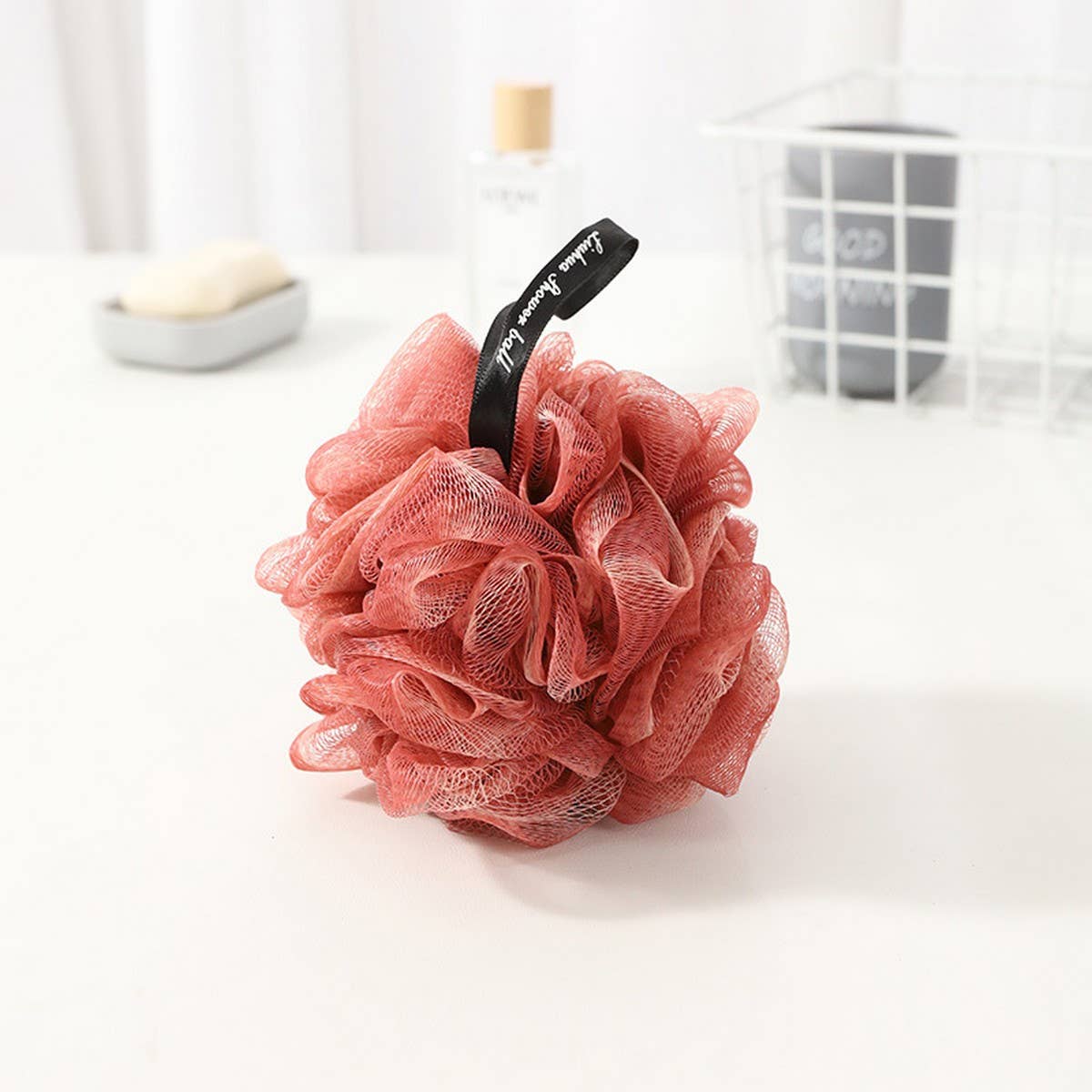 LARGE BATH POUF SUPER SOFT BATH POUF