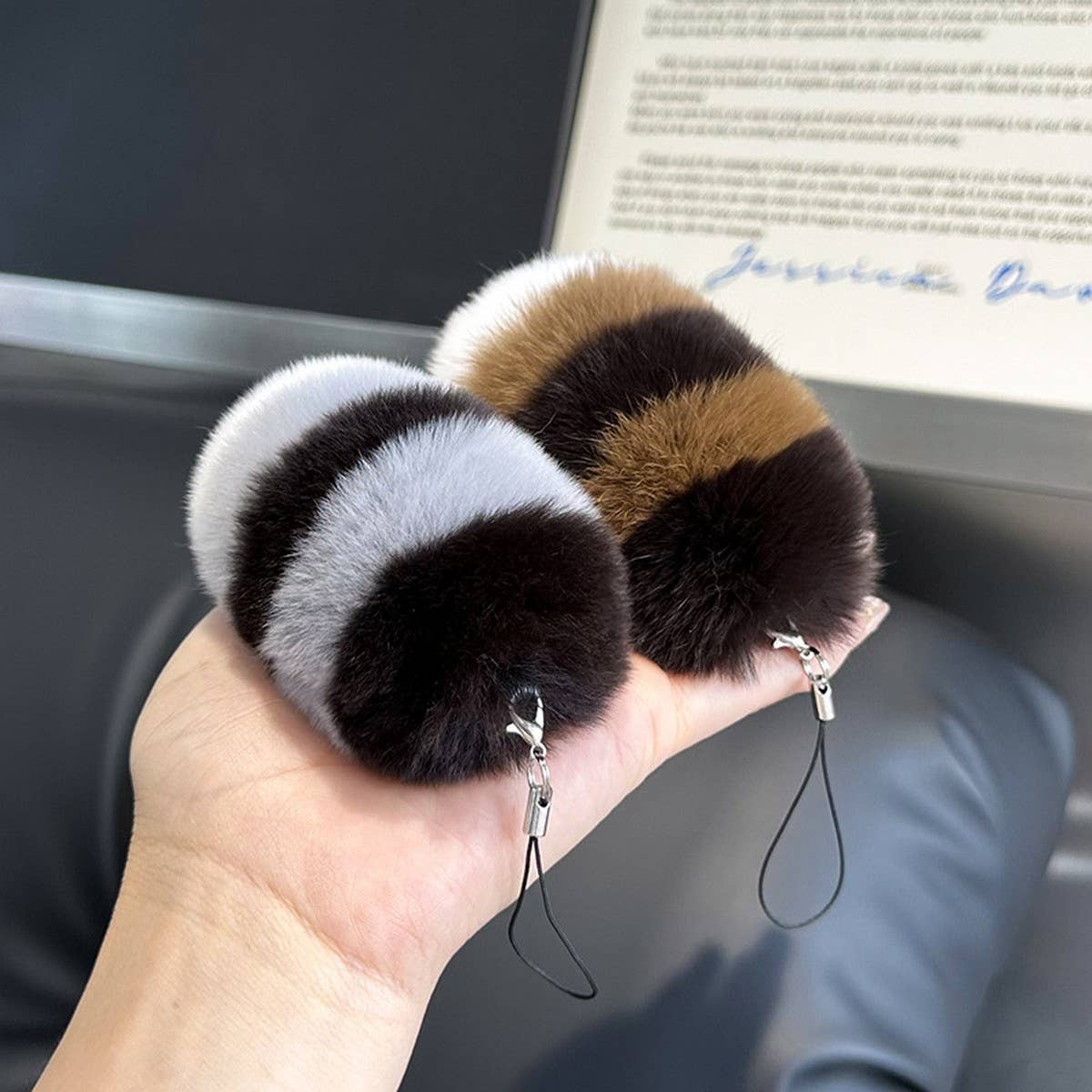 PLUSH DOLL CAR KEYCHAIN BAG MOBILE PHONE PENDANT_CWMM2475