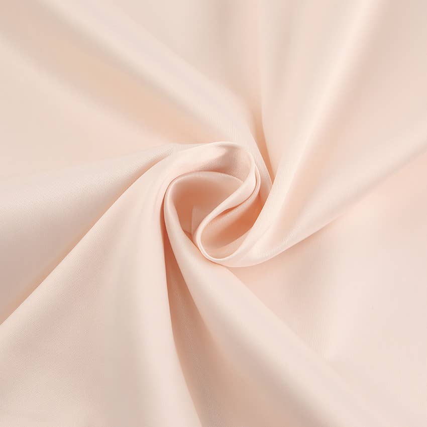 CWDMD4167_VINTAGE SATIN COURT DRESS WITH WAIST AND V-NECK