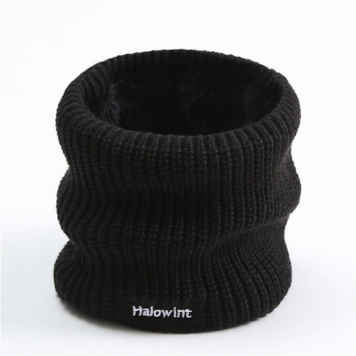 SOLID COLOR EMBROIDERED LETTERS SIMPLE NECK GAITER_CWASC1040