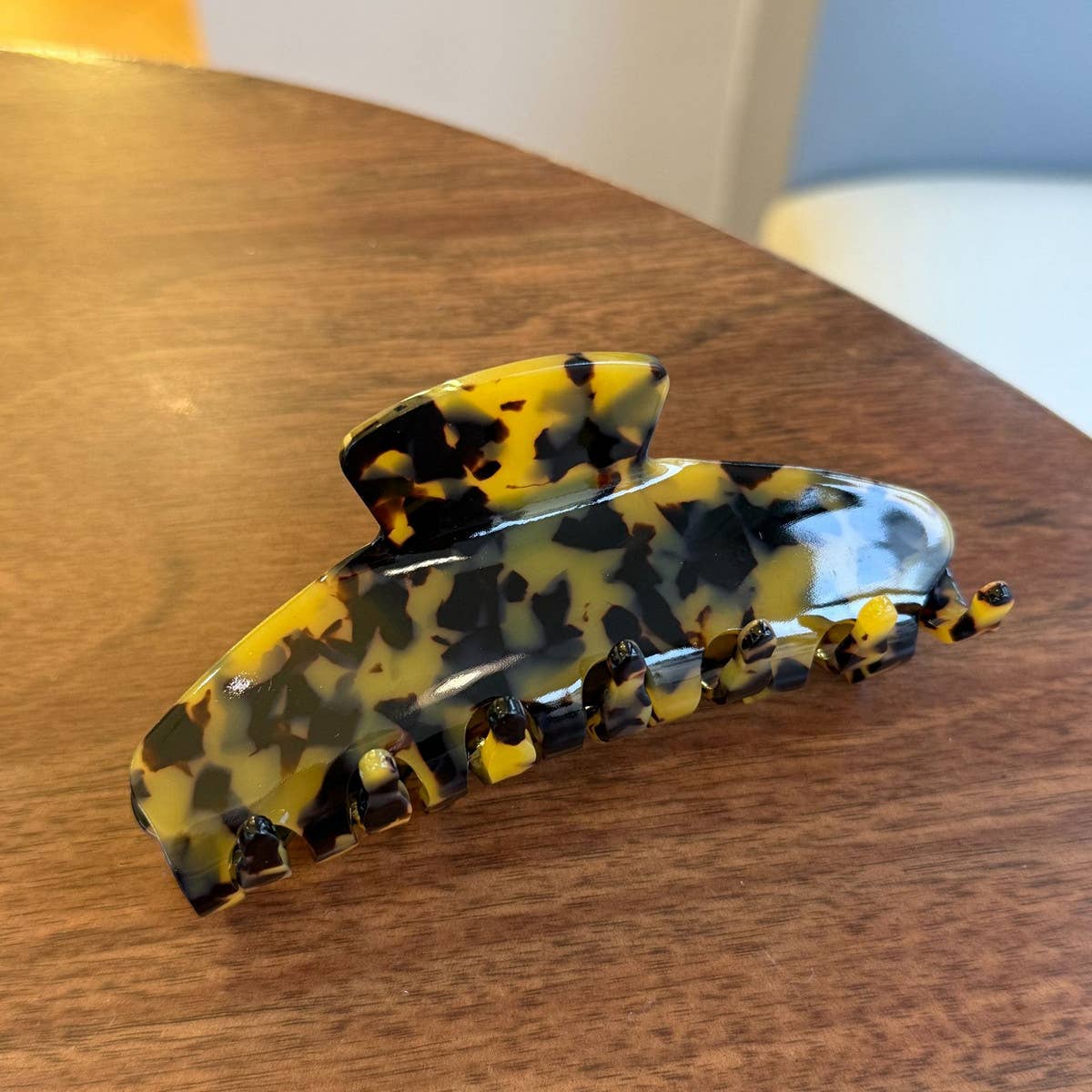 CWAHA4516_CLASSIC LEOPARD TORTOISESHELL HAIR CLIP