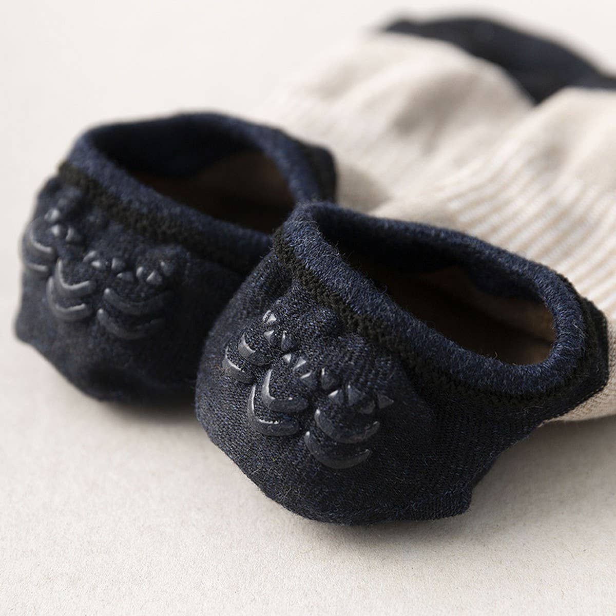 CWMS2453_SUMMER COLOR BLOCK CASUAL RETRO MEN'S SOCKS