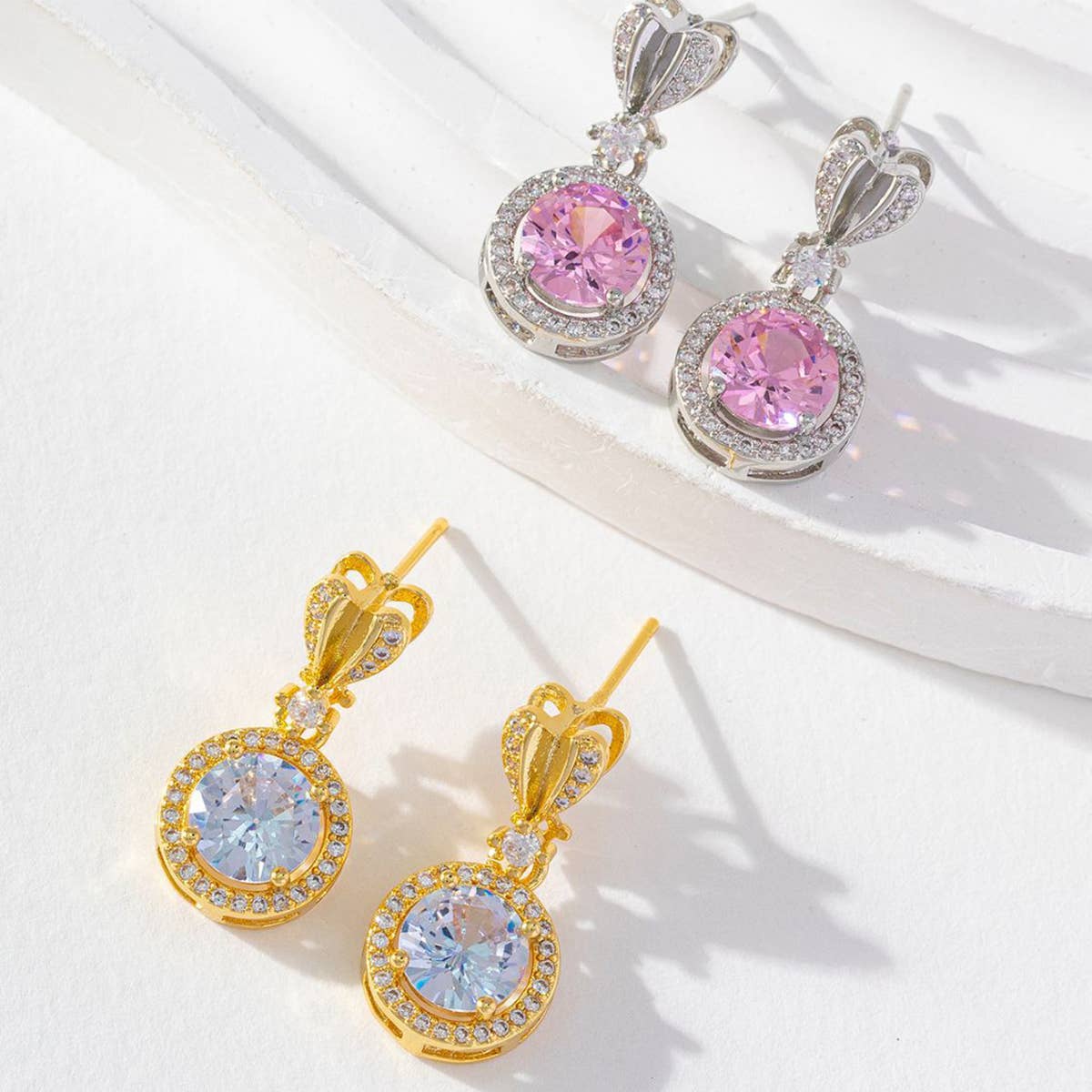 BEADS DECKED ROUND DANGLE EARRINGS_CWAJE0319