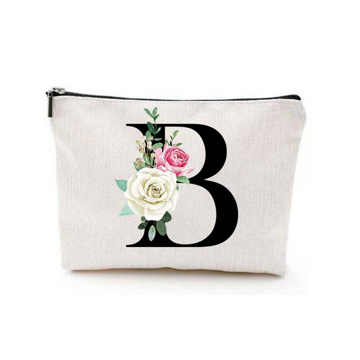 SIMPLE DOUBLE-SIDED PRINTED ZIPPER COSMETIC BAG_CWAB2251