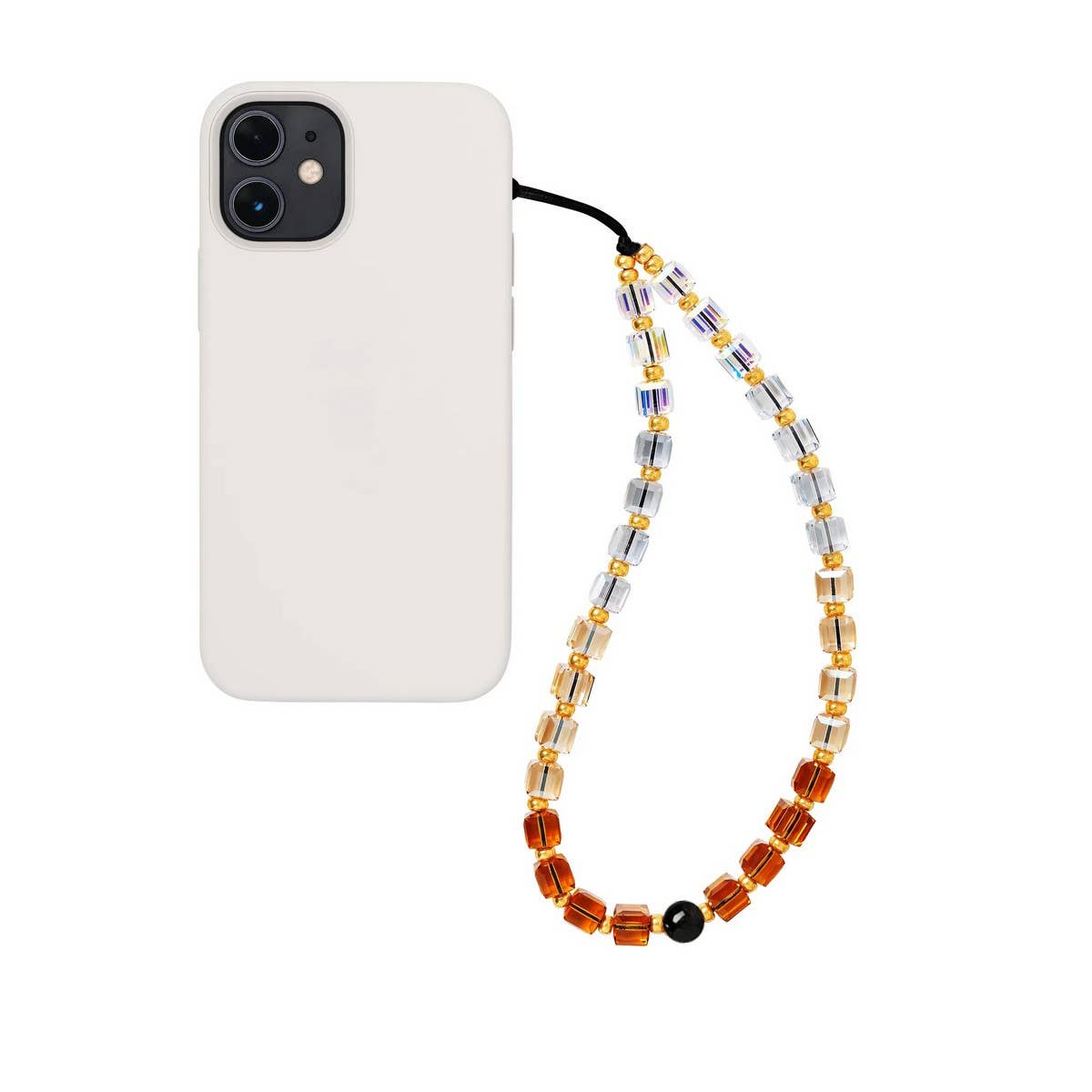 CWMM8718_RETRO HIGH-END SHORT BEADED MOBILE PHONE CHAIN
