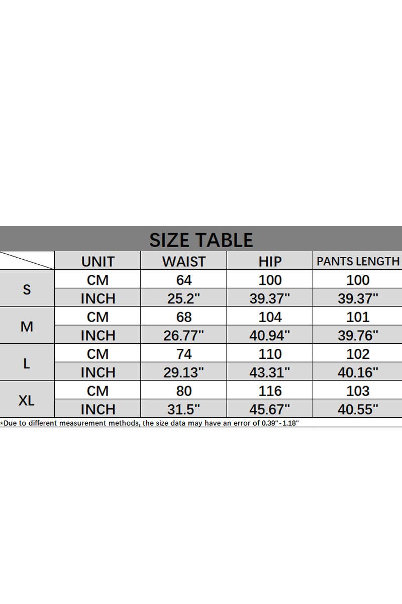 CWBLP1983_ELASTIC WAIST CASUAL COMFORTABLE STRAIGHT PANTS