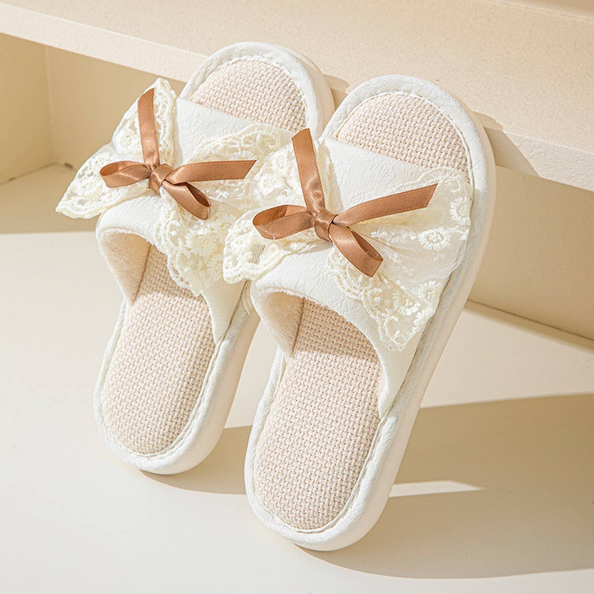 2024 NEW LACE BOW LINEN SLIPPERS_CWSHS0845