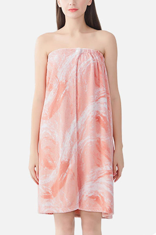 CWMM8292_QUICK-DRYING WEARABLE JACQUARD BATH SKIRT