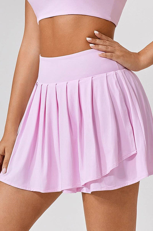 CWBSS0500_ELASTIC QUICK-DRYING CASUAL BREATHABLE YOGA SKIRT