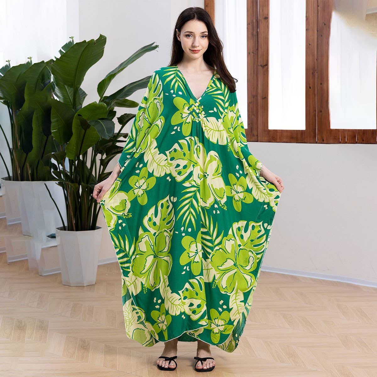 Crochet Front Loose Beach Cover-Up for Vacation