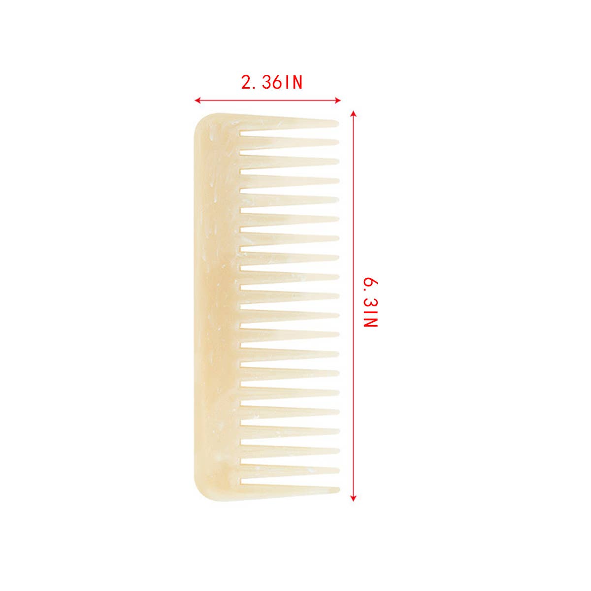 WIDE-TOOTH HOUSEHOLD WET AND DRY ANTI-STATIC COMB