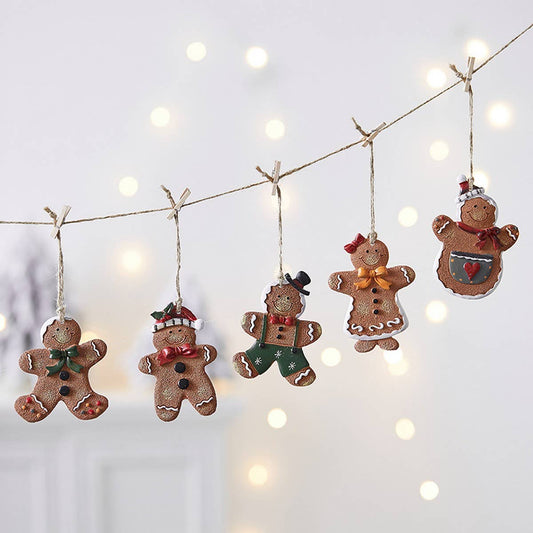 CWMM10419_CHRISTMAS GINGERBREAD MAN TREE ORNAMENT DECOR