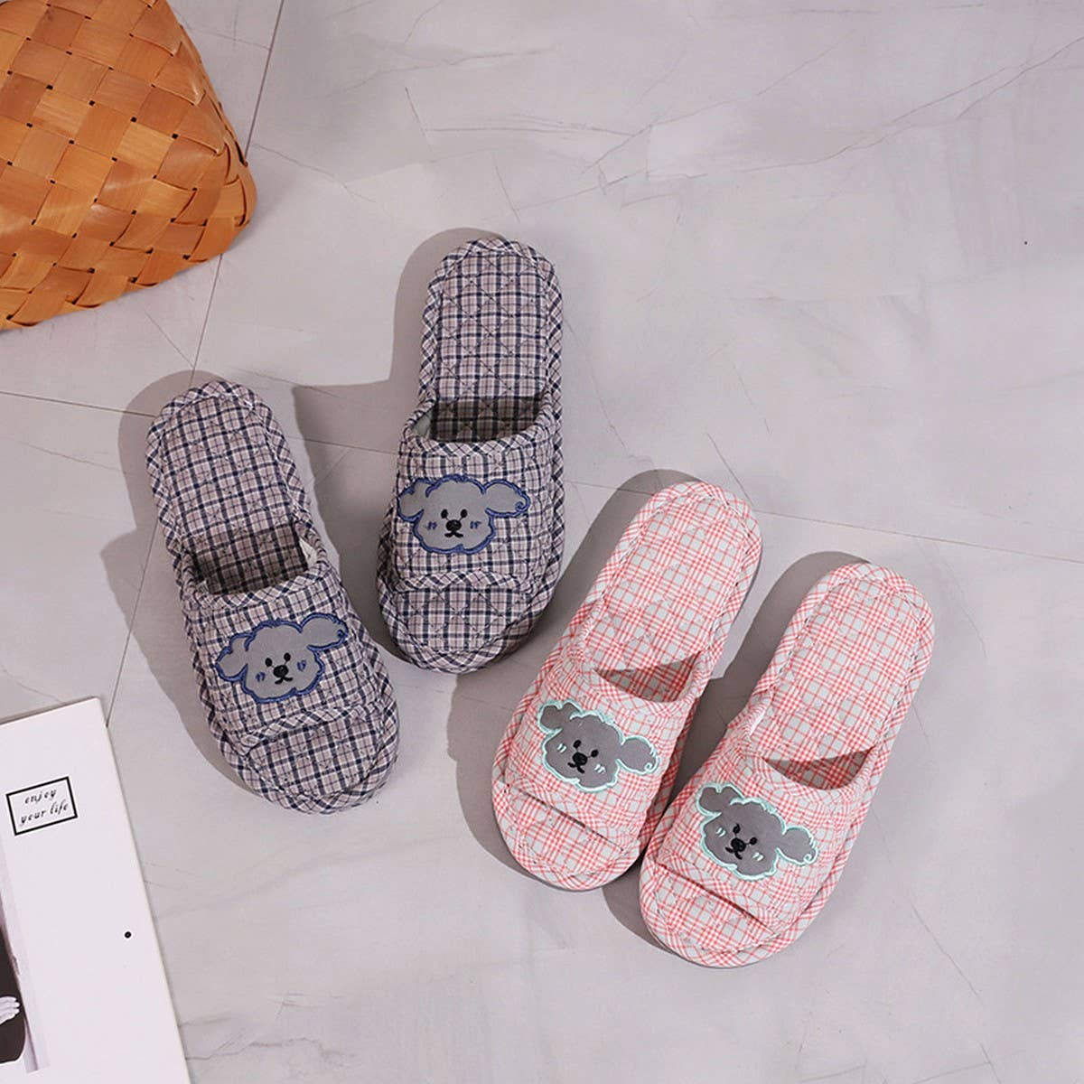 Cinnamoroll Cotton Floor Slippers 3-Layer