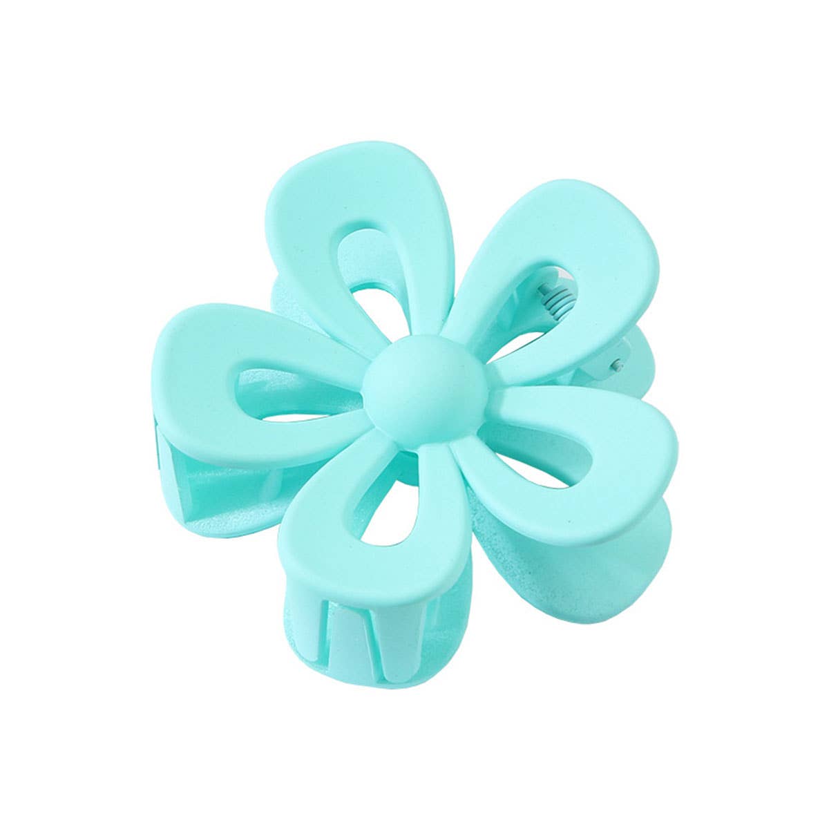 Matte Acrylic Flower Hair Claw Clip for Women_CWAHA0404