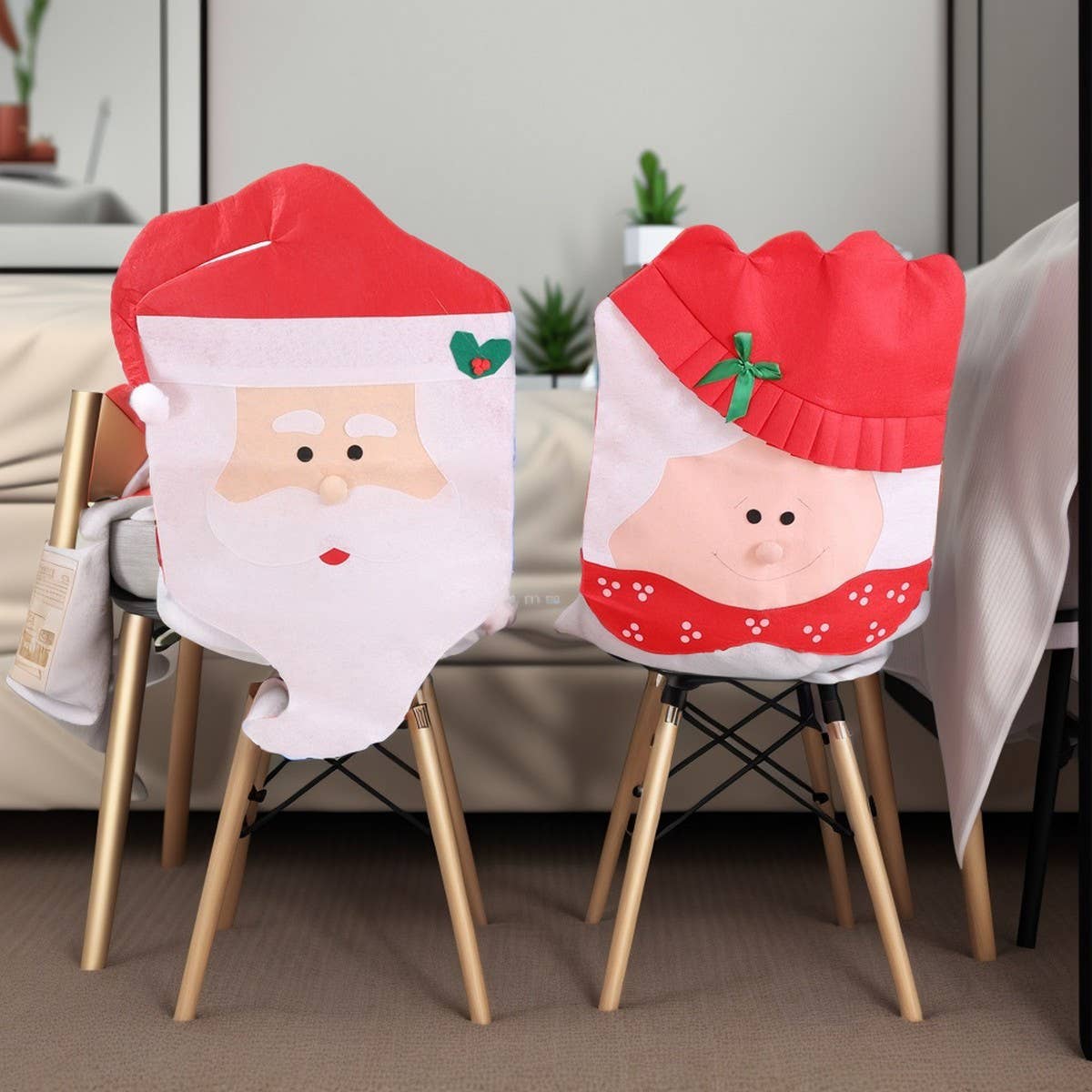 CWMM9716_CHRISTMAS TABLE DECORATION GIFT CHAIR COVER
