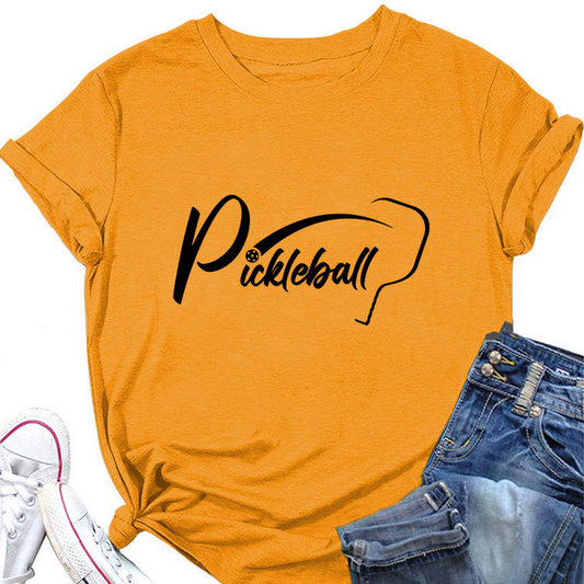 Women??¢s Fashion Pickleball Tee ??Summer Plus Size_CWTTSL0492