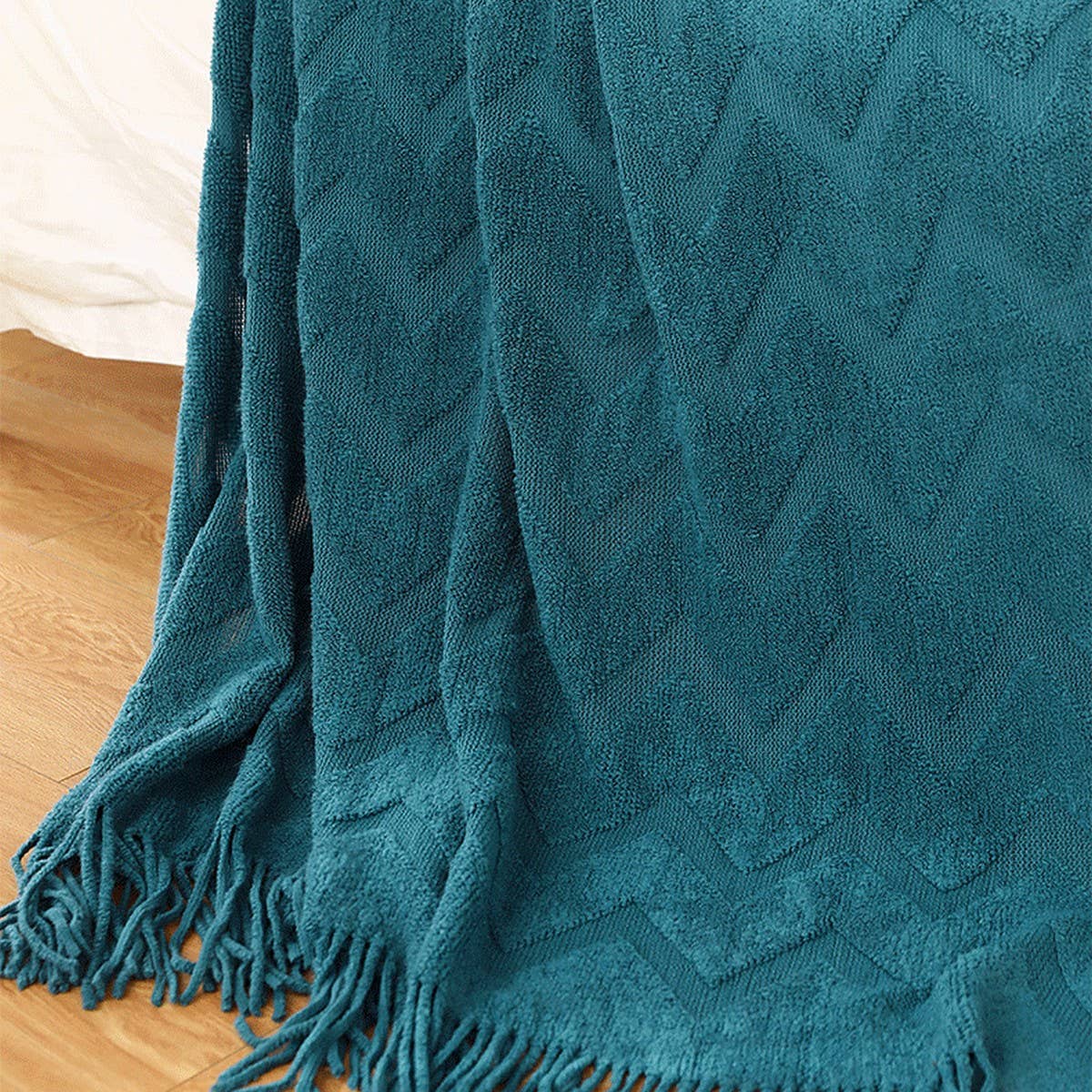 KNITTED SLEEP BLANKET WEIGHTED BLANKET COVER