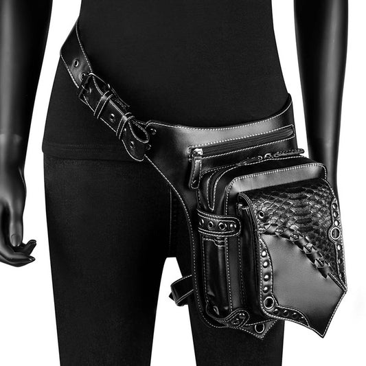 RETRO GOTHIC STEAMPUNK LEG BAG POCKET_CWAB0645