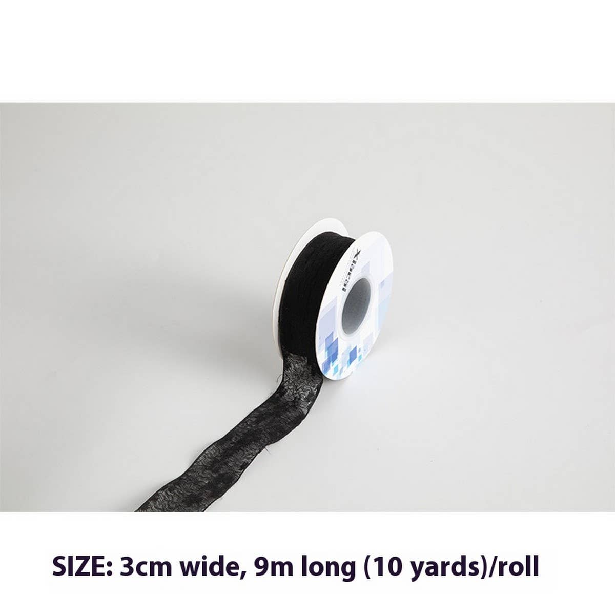 WATER RIPPLE HOLLOW JACQUARD EMBROIDERY RIBBON