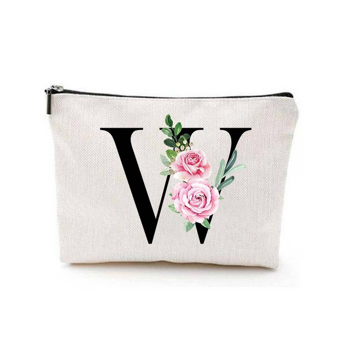 SIMPLE DOUBLE-SIDED PRINTED ZIPPER COSMETIC BAG_CWAB2251