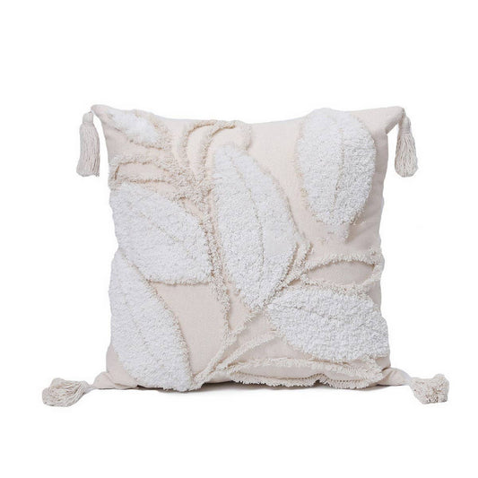 Embroidered Daisy Pillow Cover Removable RusticChic