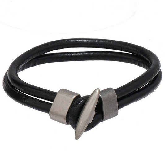 NEW RETRO SIMPLE PERSONALITY LEATHER BRACELET