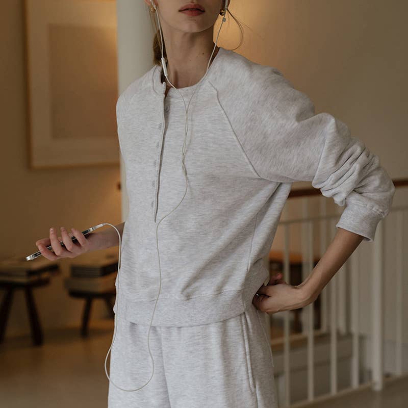 Top corset and long pants sports two-piece set