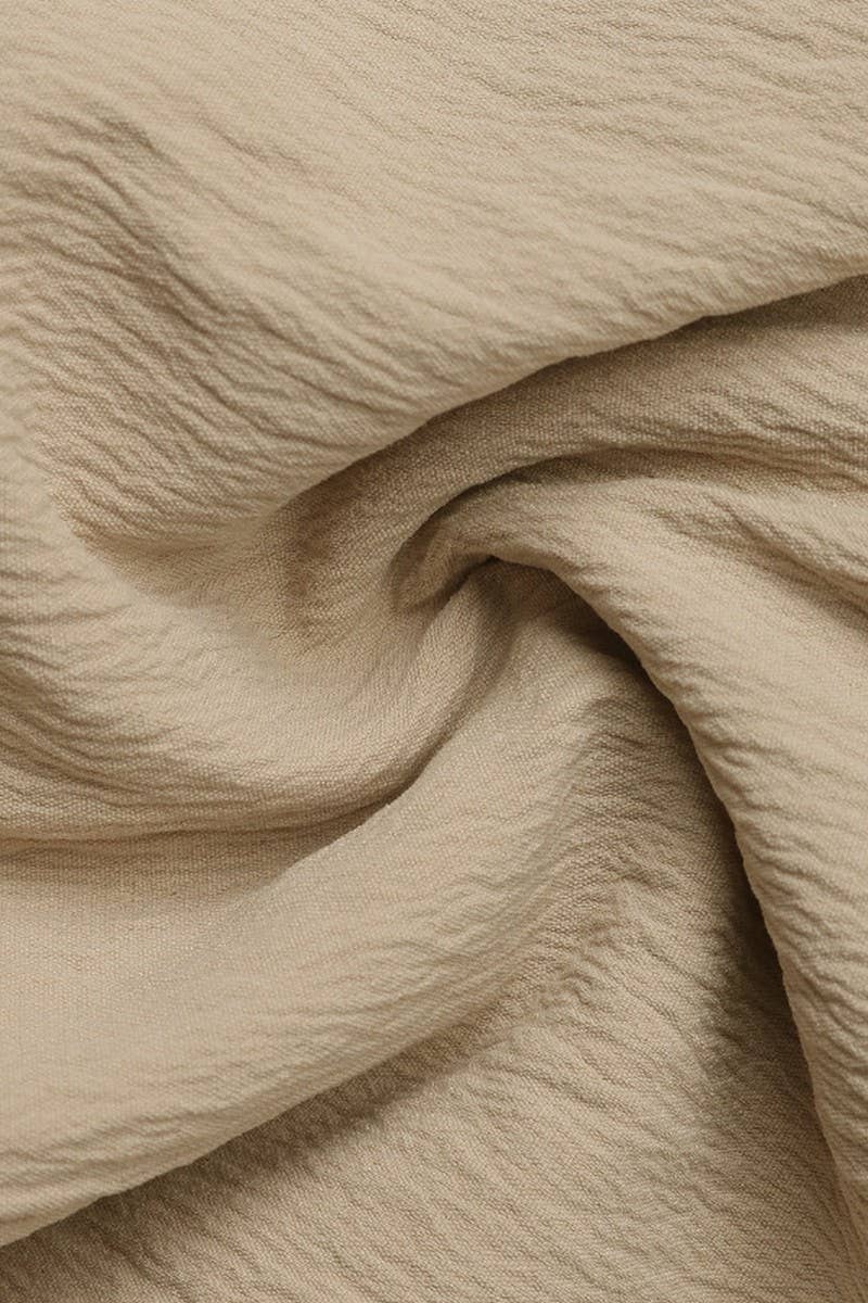 CWBSS0428_SOLID COLOR CASUAL TIERED MINI SKIRT