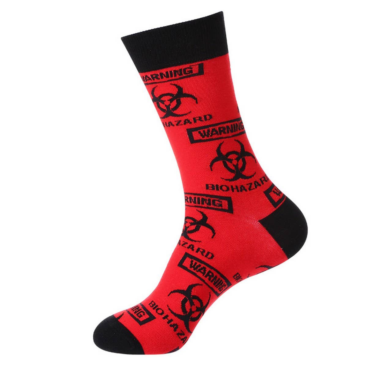 LARGE SIZE MEN'S TRENDY MID-CALF SOCKS_CWMS1015