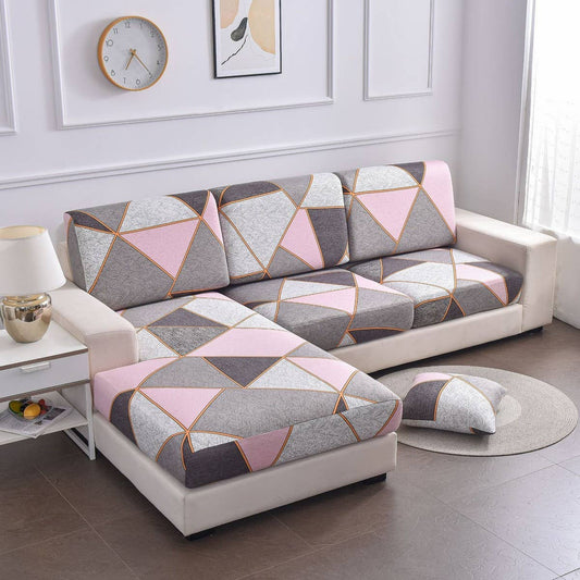 Stretch Printed Sofa Cover, Full Wrap Design_CWMM8308