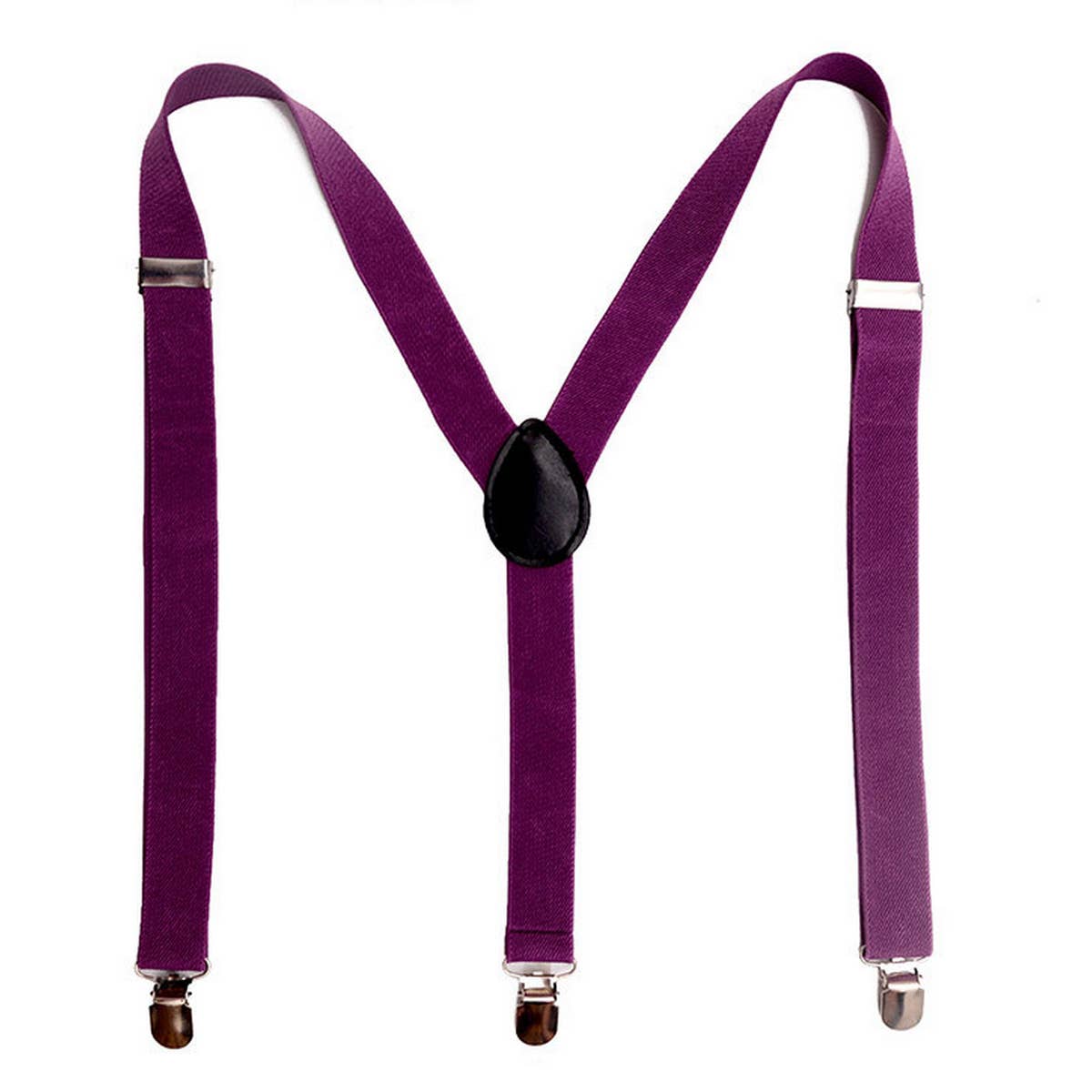 TROUSERS SUSPENDERS RUBBER BUCKLE SUSPENDER CLIP