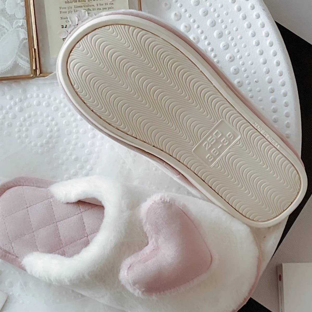 NEW STYLE HOME COTTON NON-SLIP SLIPPERS FOR WOMEN_CWMM2954