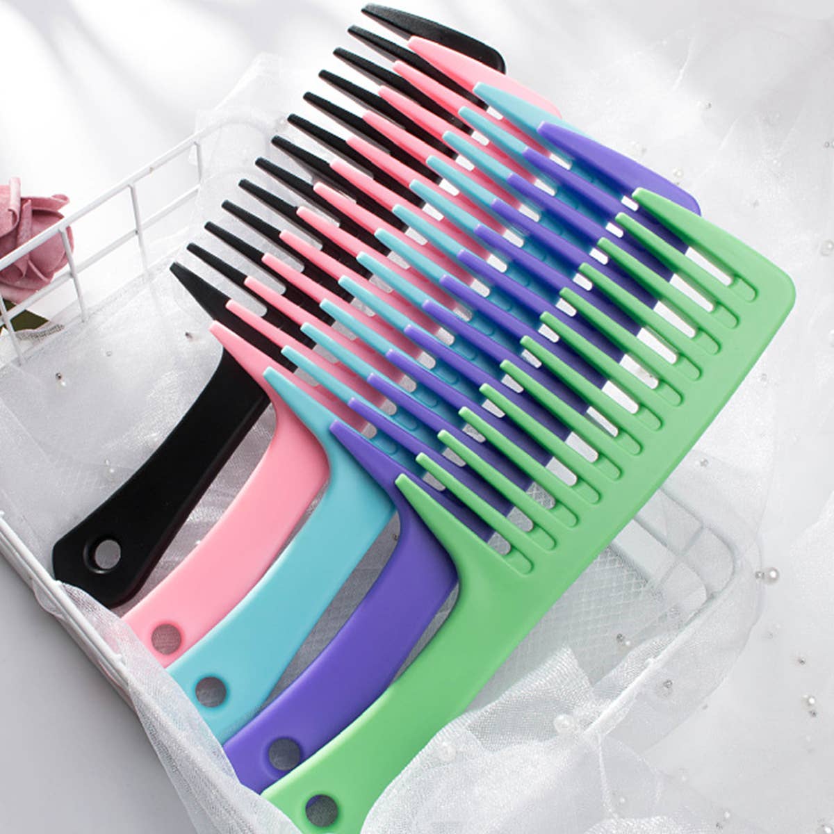 LARGE-TOOTH SHAMPOOING COMB FOR CURLY HAIR_CWMM0899