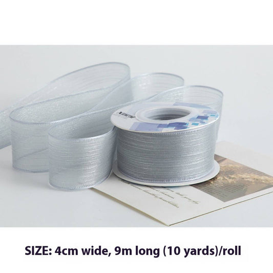 DIY BOW HAIR ACCESSORIES SNOW YARN RIBBON