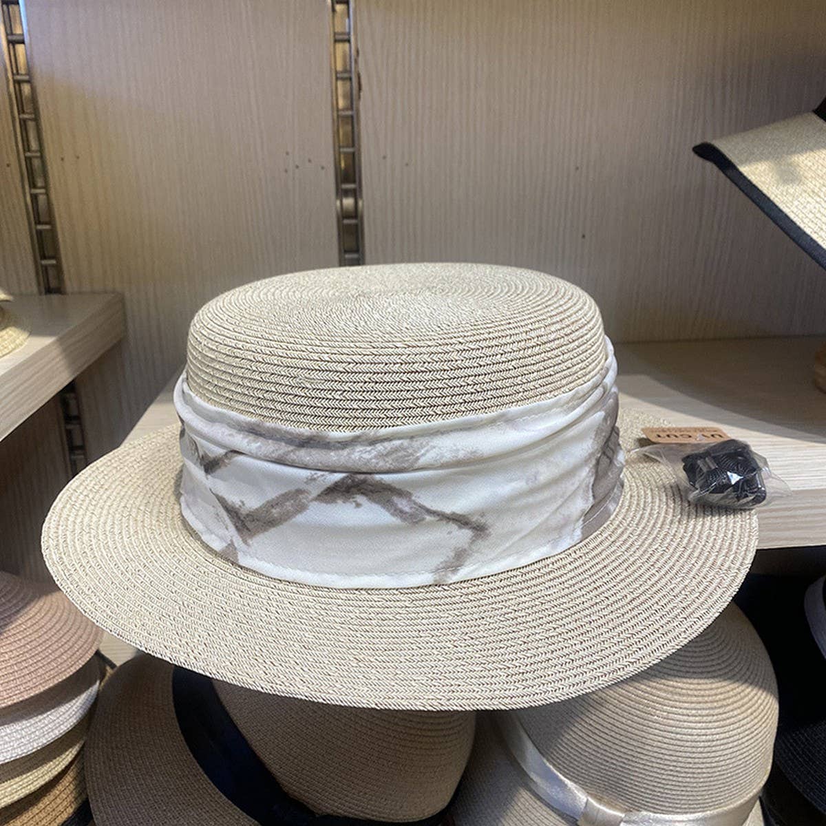 Summer Fashion Woven Sunshade Straw Hat_CWAH3442