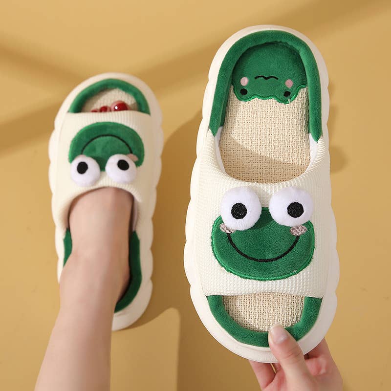 HOME CUTE CARTOON NON-SLIP SLIPPERS