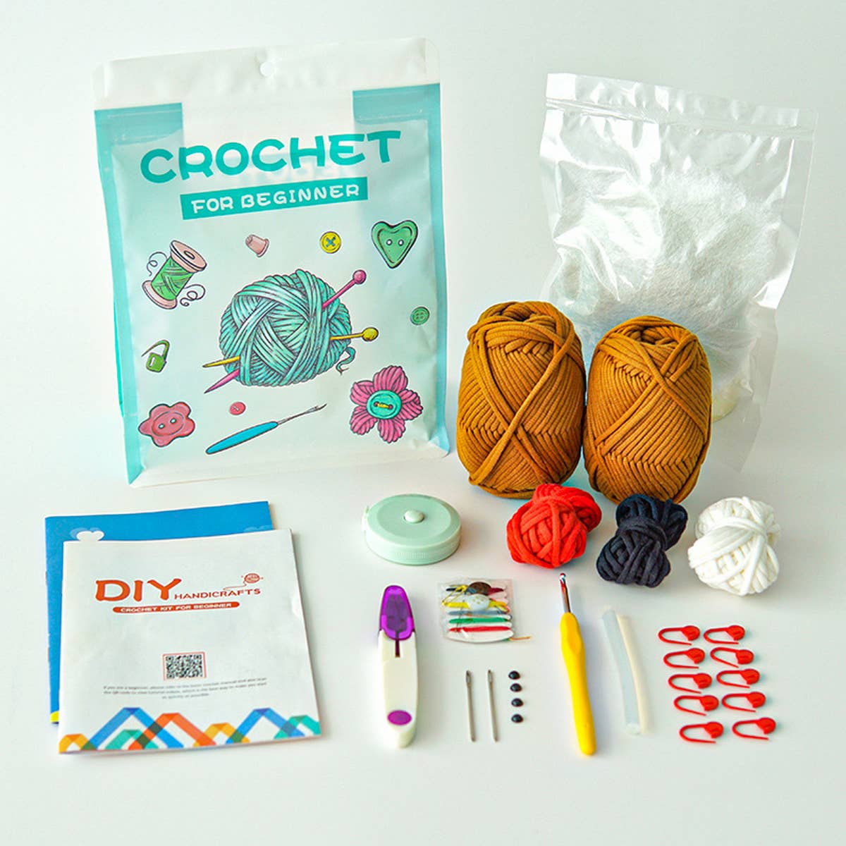 HANDMADE DIY SLOTH DOLL MATERIAL KIT