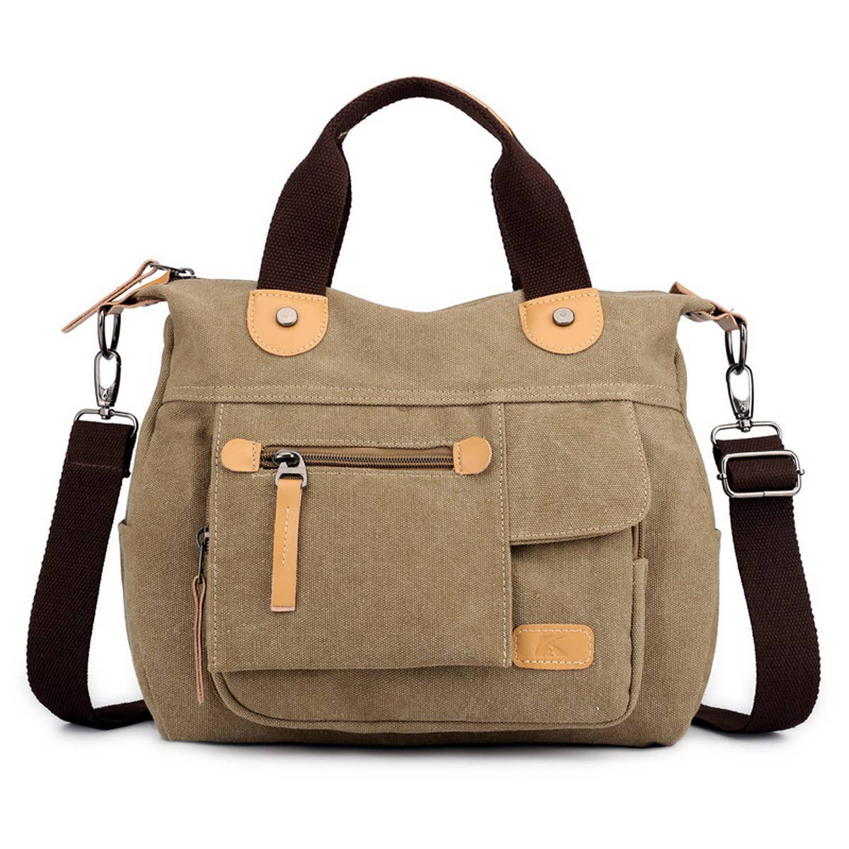 RETRO LEISURE CANVAS LARGE-CAPACITY SHOULDER BAG_CWAB1294
