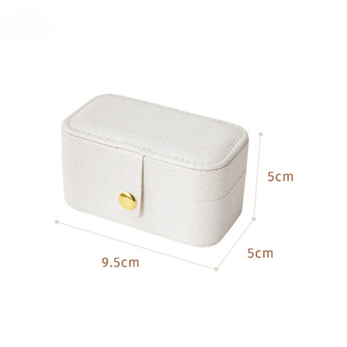 MINI SOLID COLOR JEWELRY STORAGE BOX