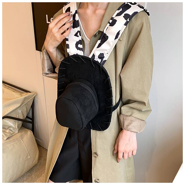 Personalized retro versatile hat and backpack