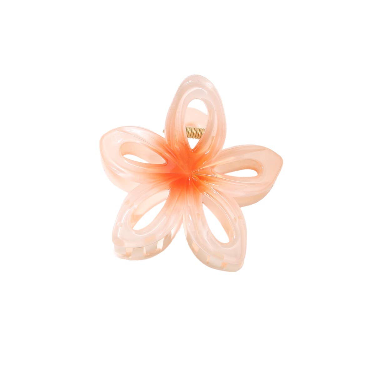CWAHA1383_GRADIENT FLOWER HAIR CLAW CLIP