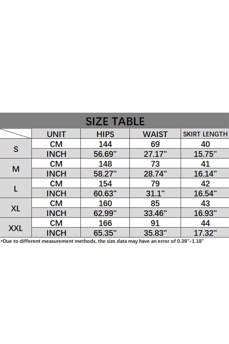 CWBSS0436_SUMMER SEXY ELASTIC BAND A-LINE SKIRT