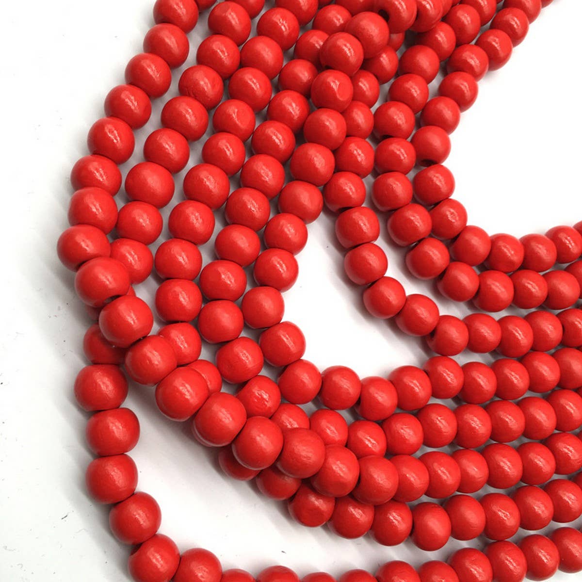 BOHEMIAN MULTI-LAYERED WOODEN BEADS NECKLACE_CWMM4737