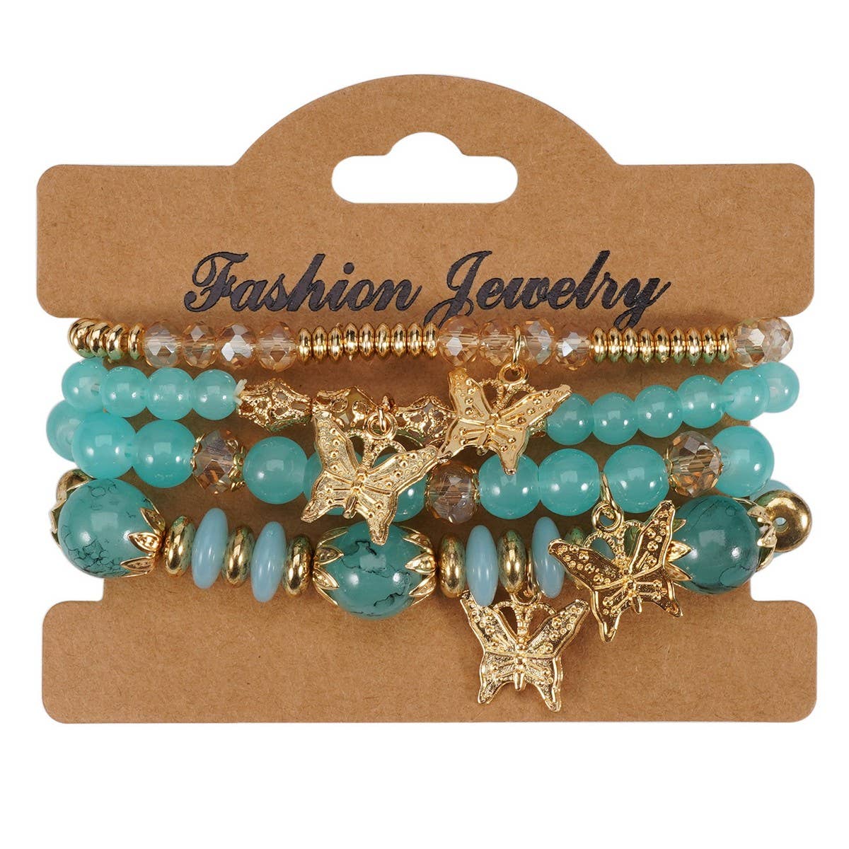 CWAJE05709_BOHO BUTTERFLY PENDANT LAYERED BRACELET