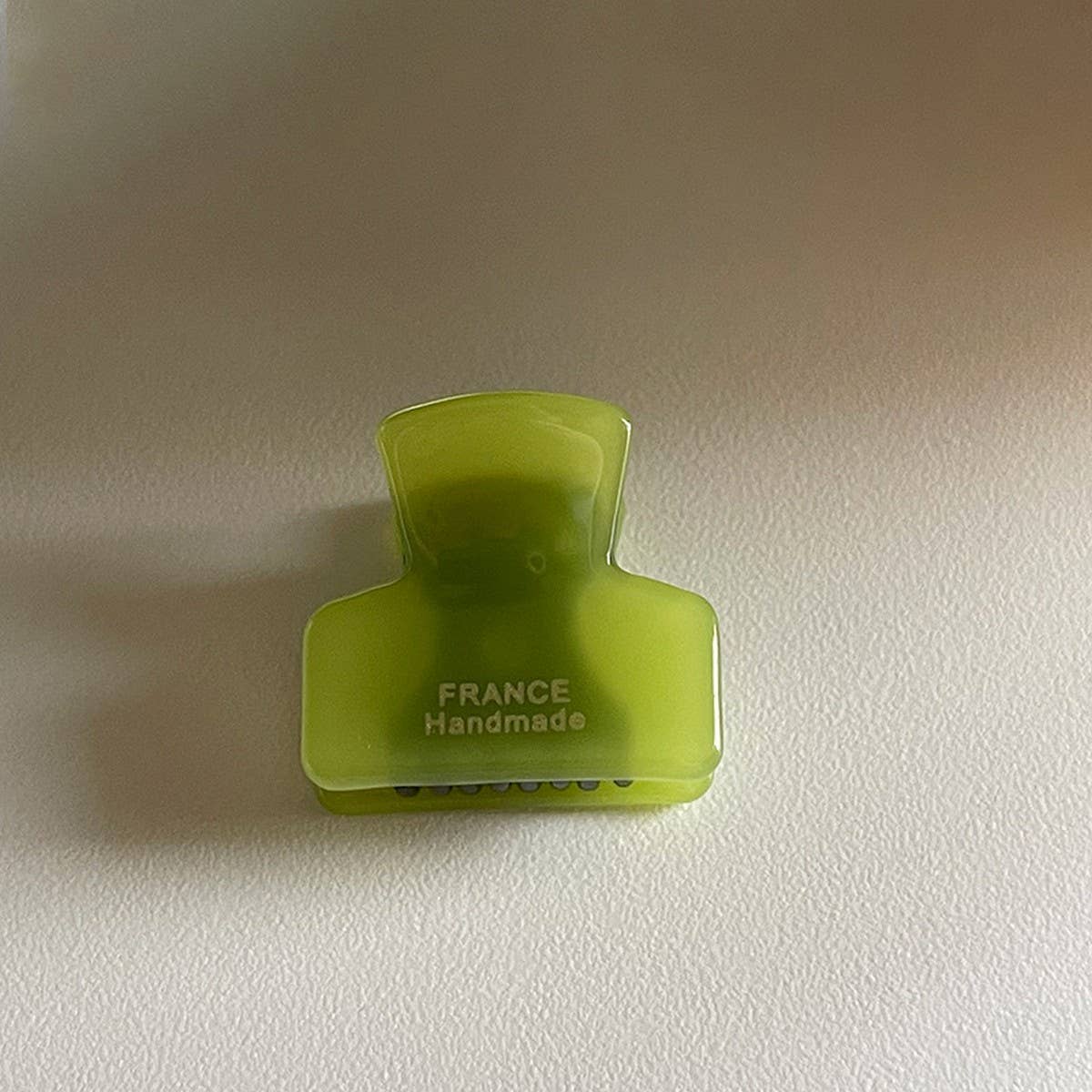 Minimalist Gold-Tone Mini Tortoise Hair Claw