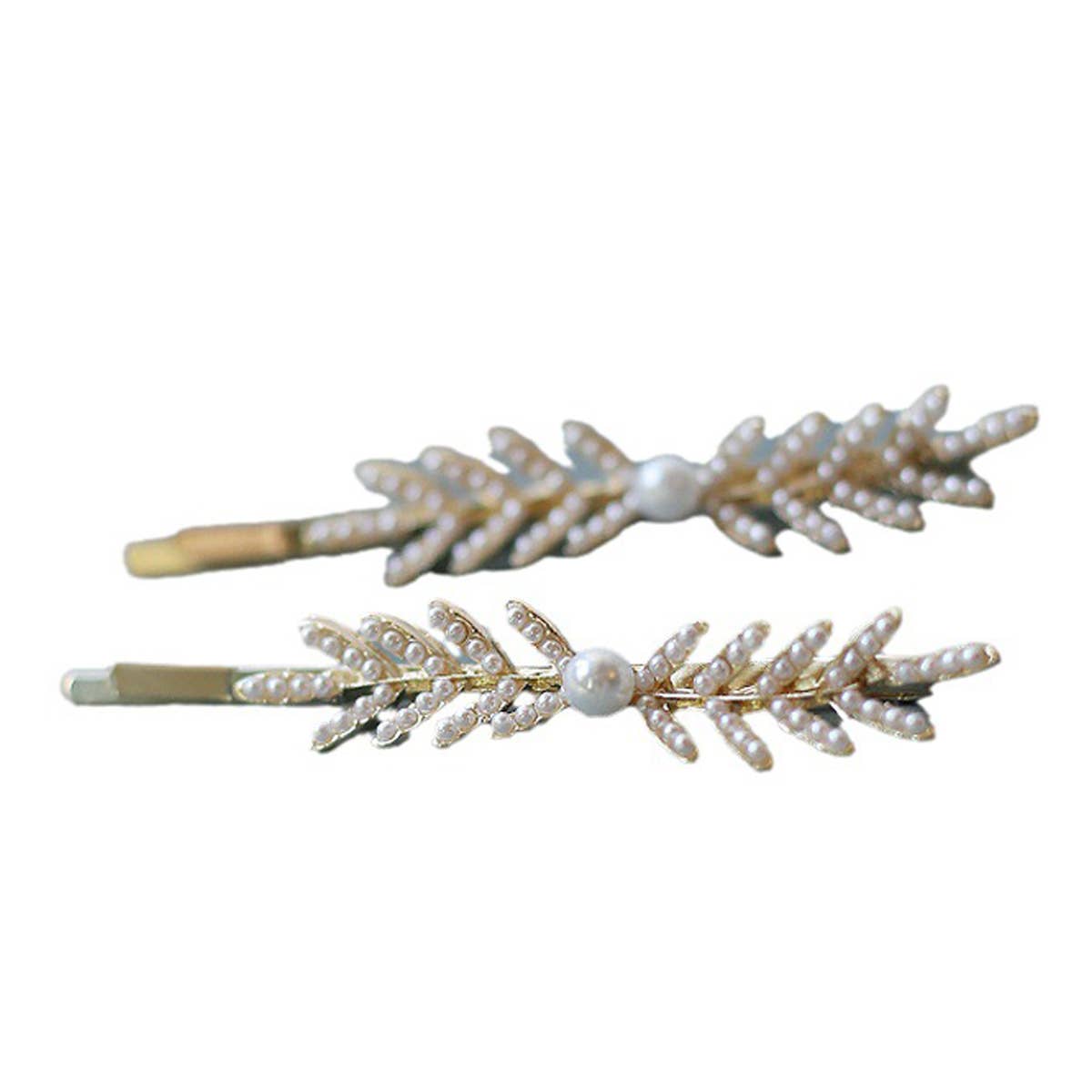 FOREST FAIRY PEARL ALLOY HAIR CLIP_CWAHA1226